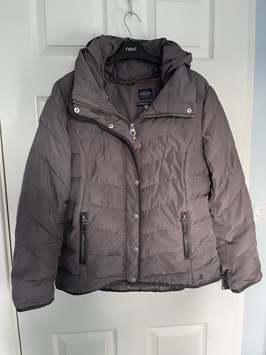 Ladies purple joules coat - purple, says