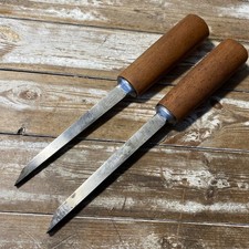 2 Vintage Mortice Chisels Buck