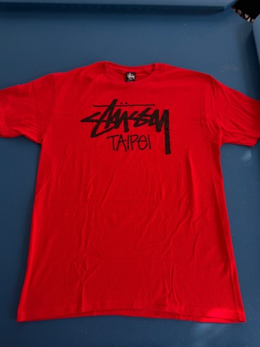 Stussy taipei red shirt - stussy,