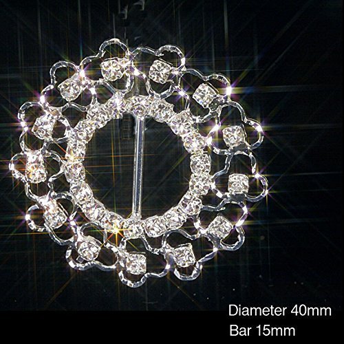 Silver round filigree - round,
