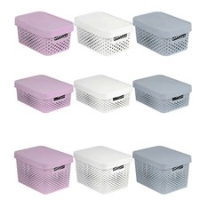 Lidded Storage Box Container