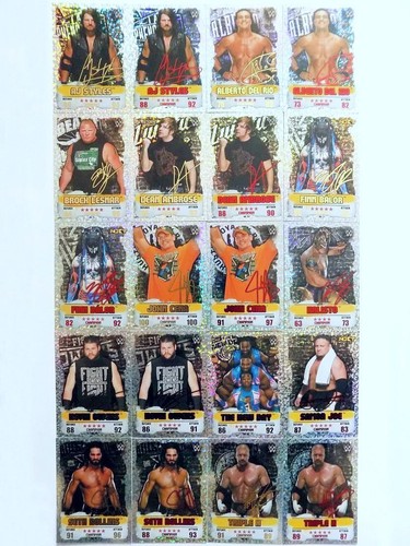 Wwe topps slam - slam, takeover