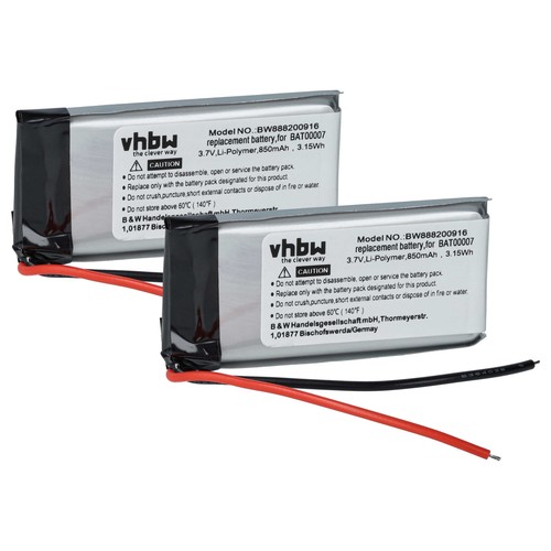 Battery for cardo srpt0102 - for,