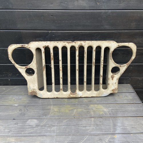 Ww2 willys jeep grill 1943 - ww2,