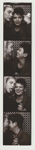 Vintage photo booth - -, strip