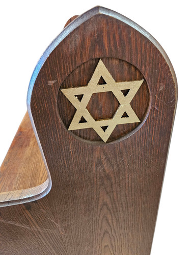 Antique synagogue bench church - antique,
