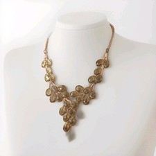 TOUCH Gold Tone Yellow Green