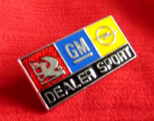 Dealer sport enamel lapel - sport,