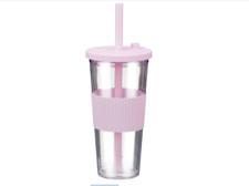 Drink Coffee Cup With Straw