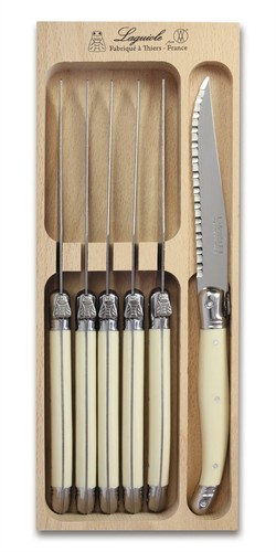 Laguiole steak knife set - laguiole, in