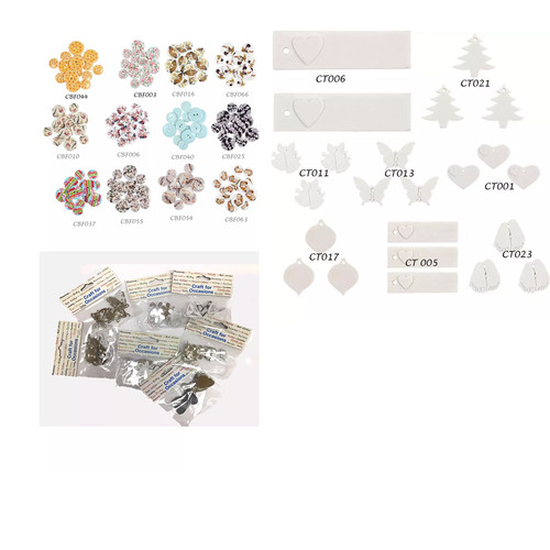 Clearance craft embellishments - clearance,