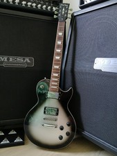 Harley Benton SC-550 II Deluxe Les Paul Style Silver Burst