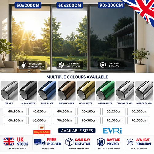 One way mirror reflective - one,