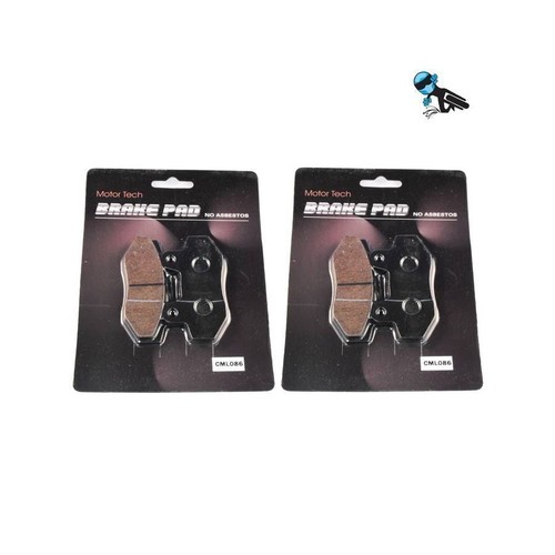 Front brake pads for - front, ajs