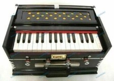 Indian Musical Instrument Harmonium 32 keys 4 Stopper Double Kail Wood harmonium