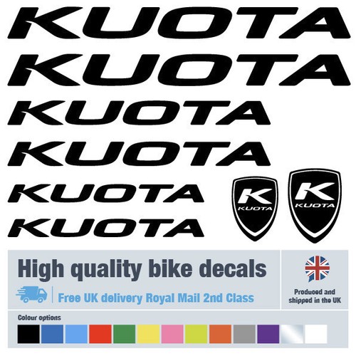 Kuota new bike decals labels - new,