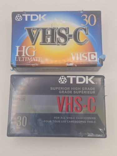 Tdk vhs high grade min - grade, 30