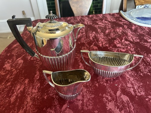 Georgian silver plated - silver, coffee