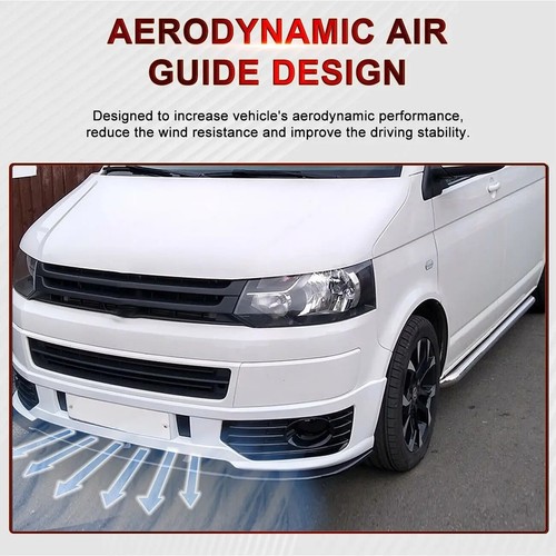 Gloss black front bumper - bumper, lip