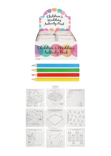 Wedding activity packs - wedding,