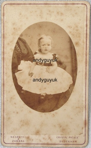 Cdv girl hidden - girl,