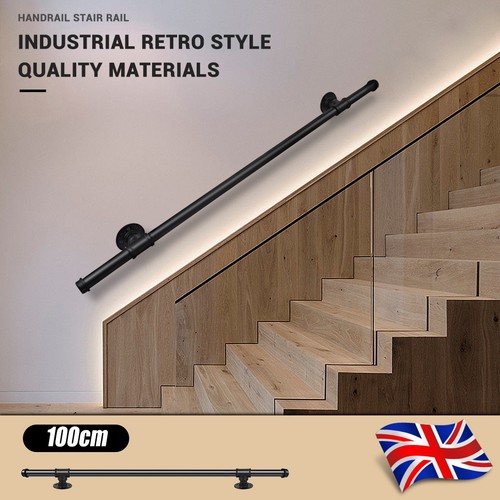Metal handrail stair - metal, rail