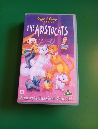 The aristocats vhs walt - the,