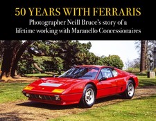 50 Years with Ferraris Photographer Neill Bruce’s Maranello Concessionaires book