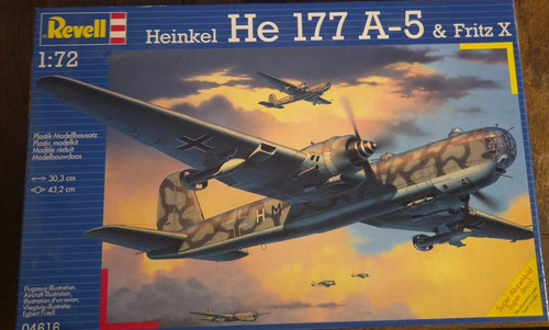 Revell 72 heinkel he - heinkel,