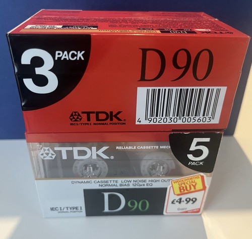 Tdk d90 blank audio - 8,