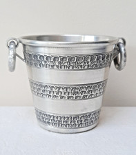 Norwegian pewter planter/pot Troll Tinn