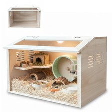 ** NEW Wooden Hamster Cage |