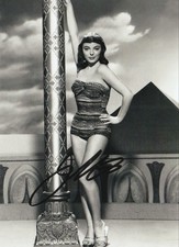 Joan Collins Hand Signed 7x5