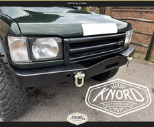 LAND ROVER DISCOVERY 2 HEAVY DUTY STEEL FRONT WINCH BUMPER WITH SWIVEL POINTS