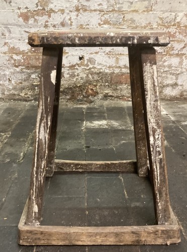 Vintage pine factory - pine, leather