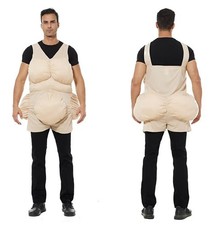 Fat Suit Fancy Dress Costume -