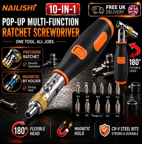 Ratchet screwdriver - in, 1