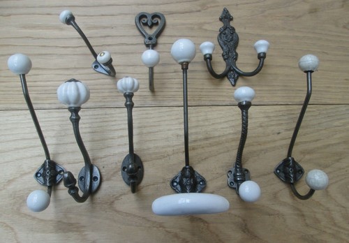 White ceramic antique iron - white,