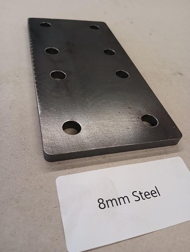 Premium flat bracket 8mm thick - premium,