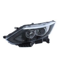 For Nissan Qashqai (Excl. TEKNA) 13-17 Headlight Black INNER (LED DRL) left side