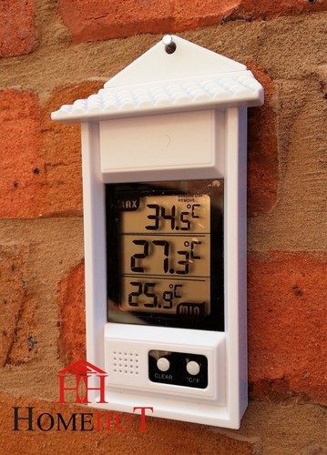 Max min thermometer - max,