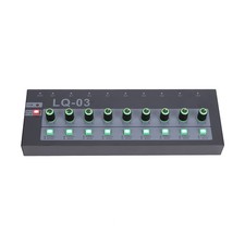 8 Channel Sound Mixer Metal