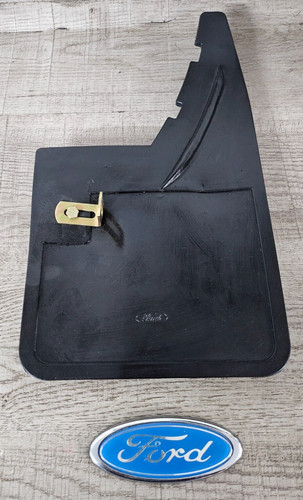 Classic 1970s single mudflap - classic,