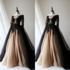 Black Champagne Gothic Wedding