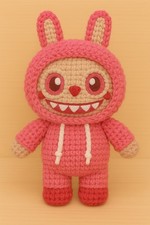 Labub Hooded Monster Knitted
