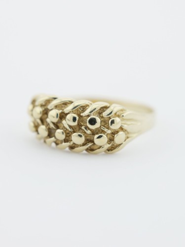 Gold keeper signet - gold, 9ct