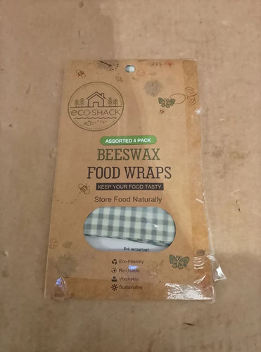 Beeswax food wraps pack - beeswax,