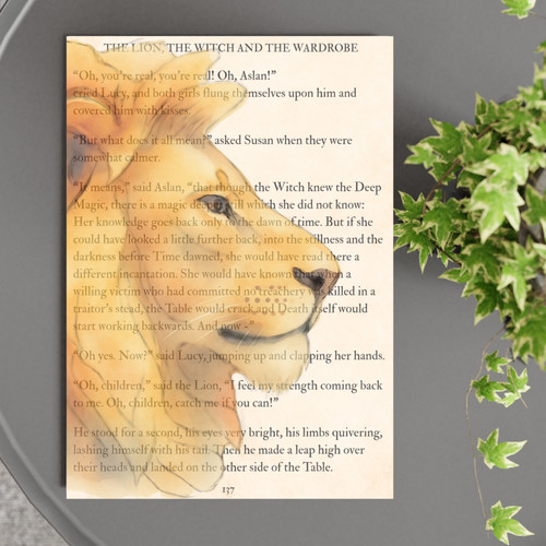 Aslan narnia inspired - inspired, a4