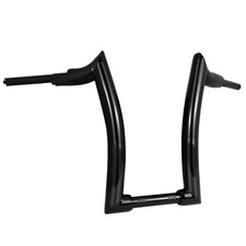 16'' Rise Handlebar Ape Hanger Fit For Harley Dyna 2000-2021 Black Motorcycle