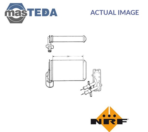 58622 heater radiator - 58622,